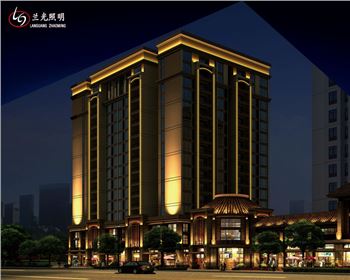 內蒙古西安潤天磬園-辦公大樓亮化設計