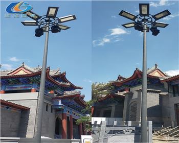 蘭州老街古建亮化項目高桿燈安裝項目 蘭州老街古建亮化項目高桿燈安裝項目