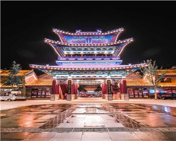 陜西蘭州老街亮化工程